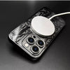 iPhone  Clear Case Protective Magnetic Plating Cool Cover